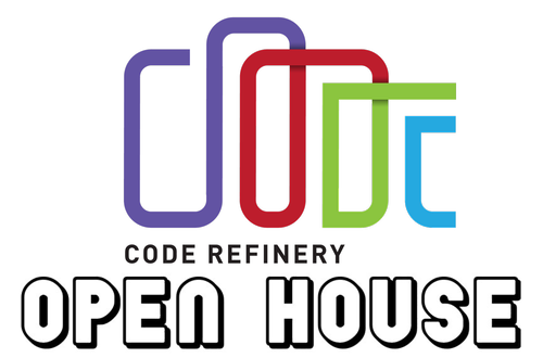 coderefinery open house logo
